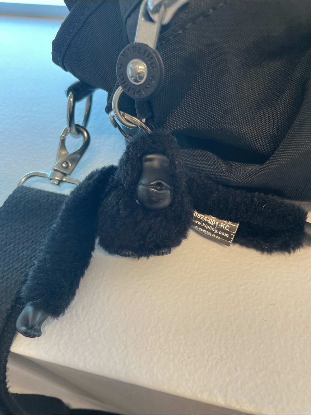 Kipling Black Shoulder Tote and wallet - Picture 6 of 12